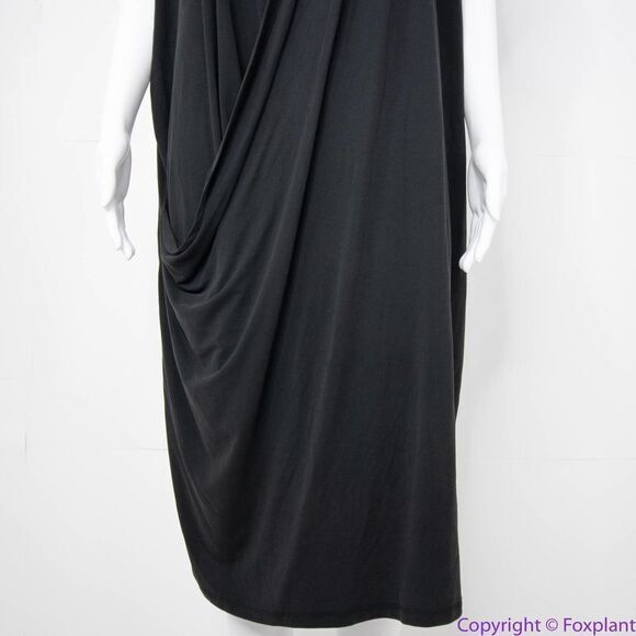 NEW Eloquii black Surplice dolman sleeve Wedge‎ wrap Dress, size 22/24 - Picture 5 of 15
